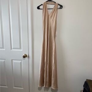 Show Me Your Mumu Beige Sleeveless Dress - Size XS